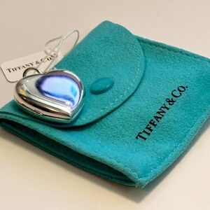 Tiffany & Co. Sterling Silver Heart Locket XL Mint Condition
